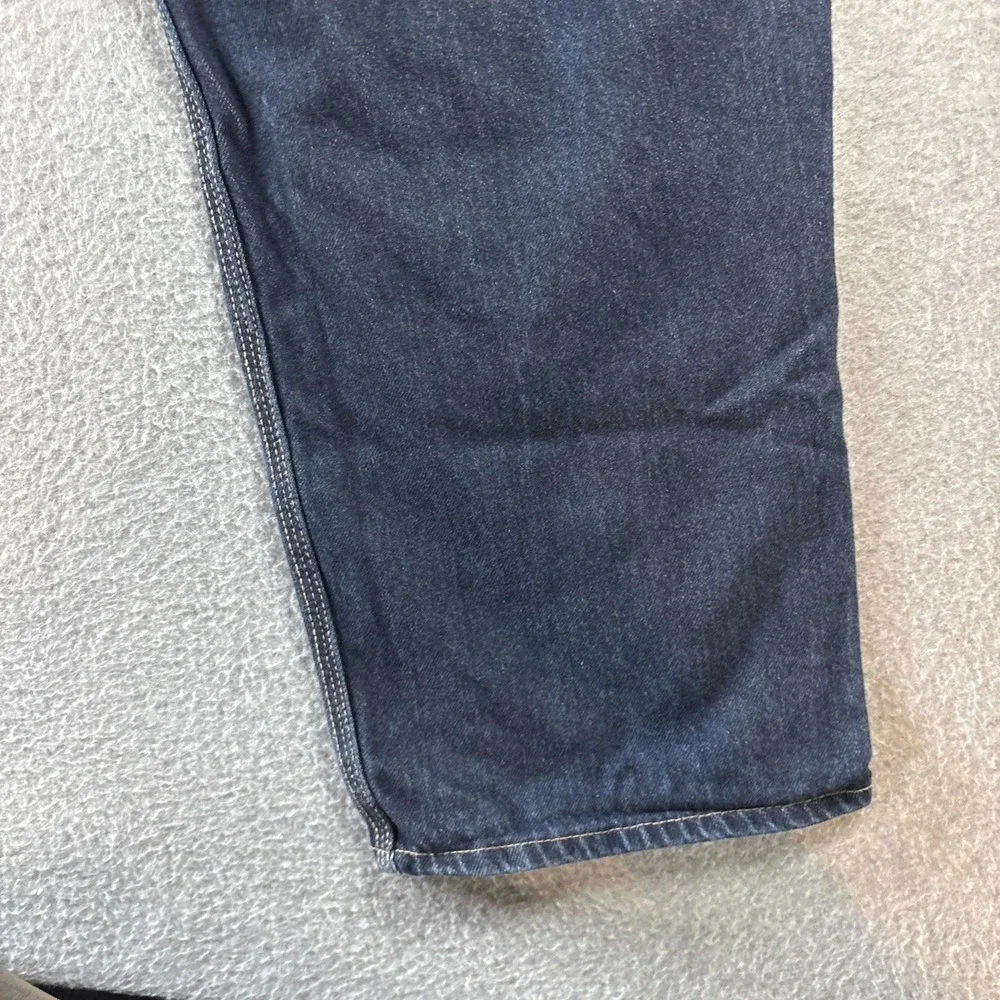 Tyndale FR Men's 42x34 Dark Wash Straight Leg AR/FR Work Construction Cat2